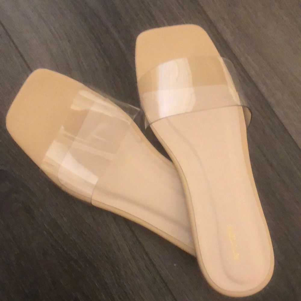 PrettyLittle Things Clear Sandals